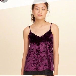 Hollister Velvet Maroon Tank
